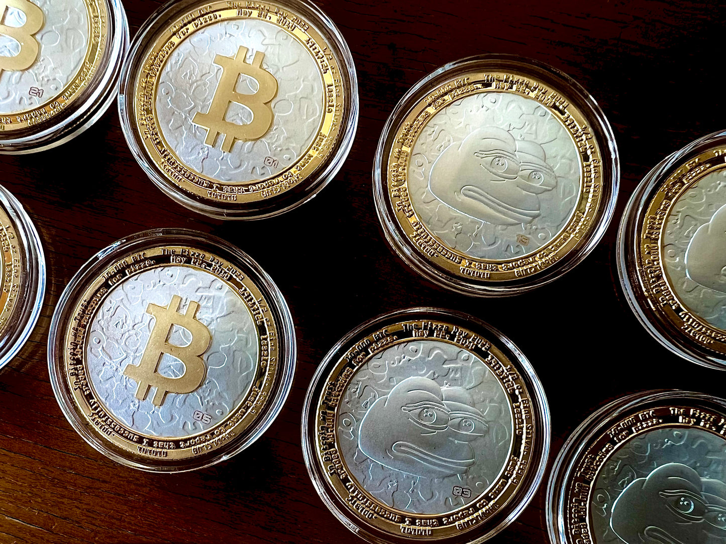 2-Coins Set Bitcoin Pizza Day 2023